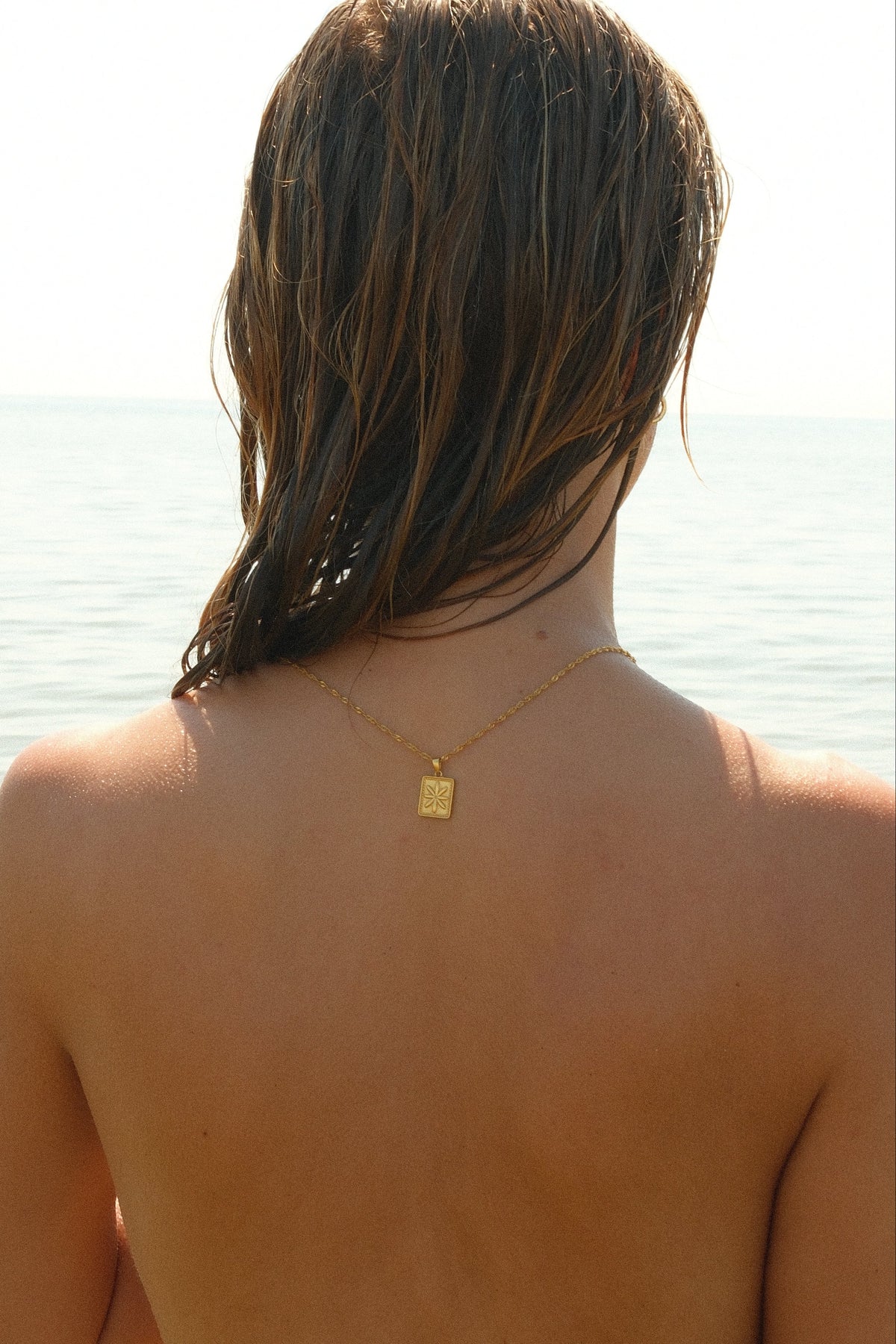 Little Bloom Pendant Chain in gold